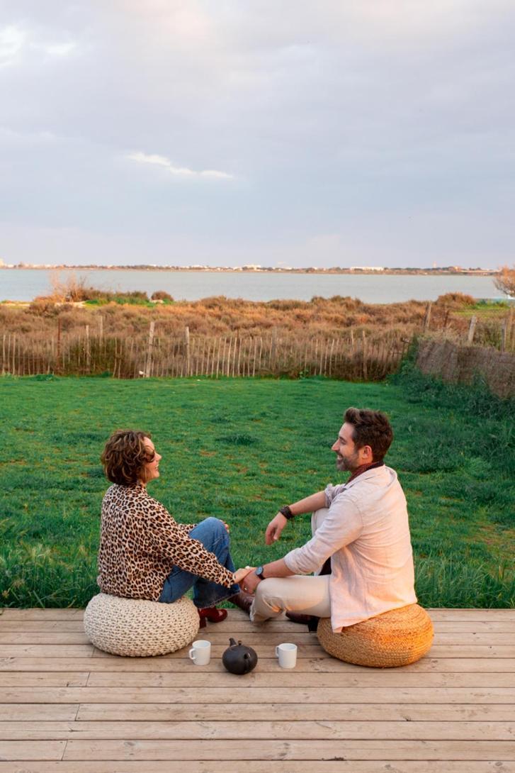 Le Mazet De L'Or - Climatisation Et Vue Sur L'Etang Appartement Pérols Kamer foto
